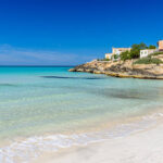 Beach Es Trenc - beautiful coast and beach of Mallorca, Spain